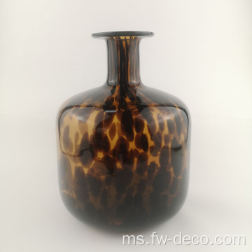 Leopard Buatan Leopard Spotted Vase Glass For Overware